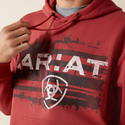 Ariat Online - Ariat Liquid Stamp Flag Hoodie