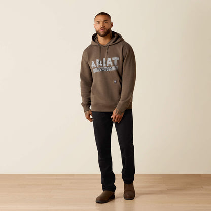Ariat Website Store - Rebar Lightweight Duct Logo Hoodie