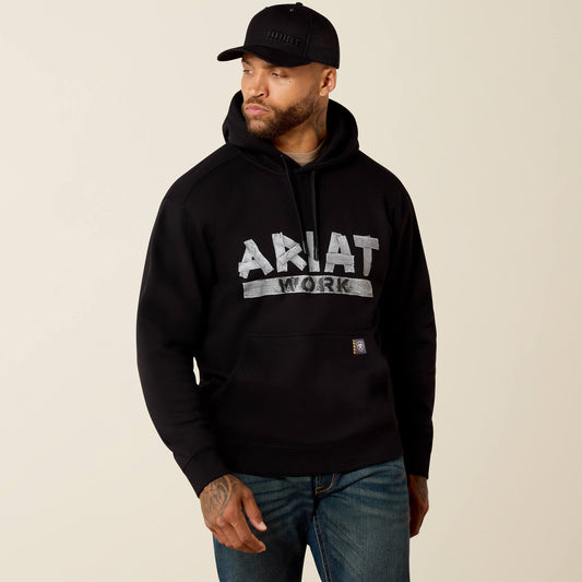 Ariat Online - Rebar Lightweight Duct Logo Hoodie