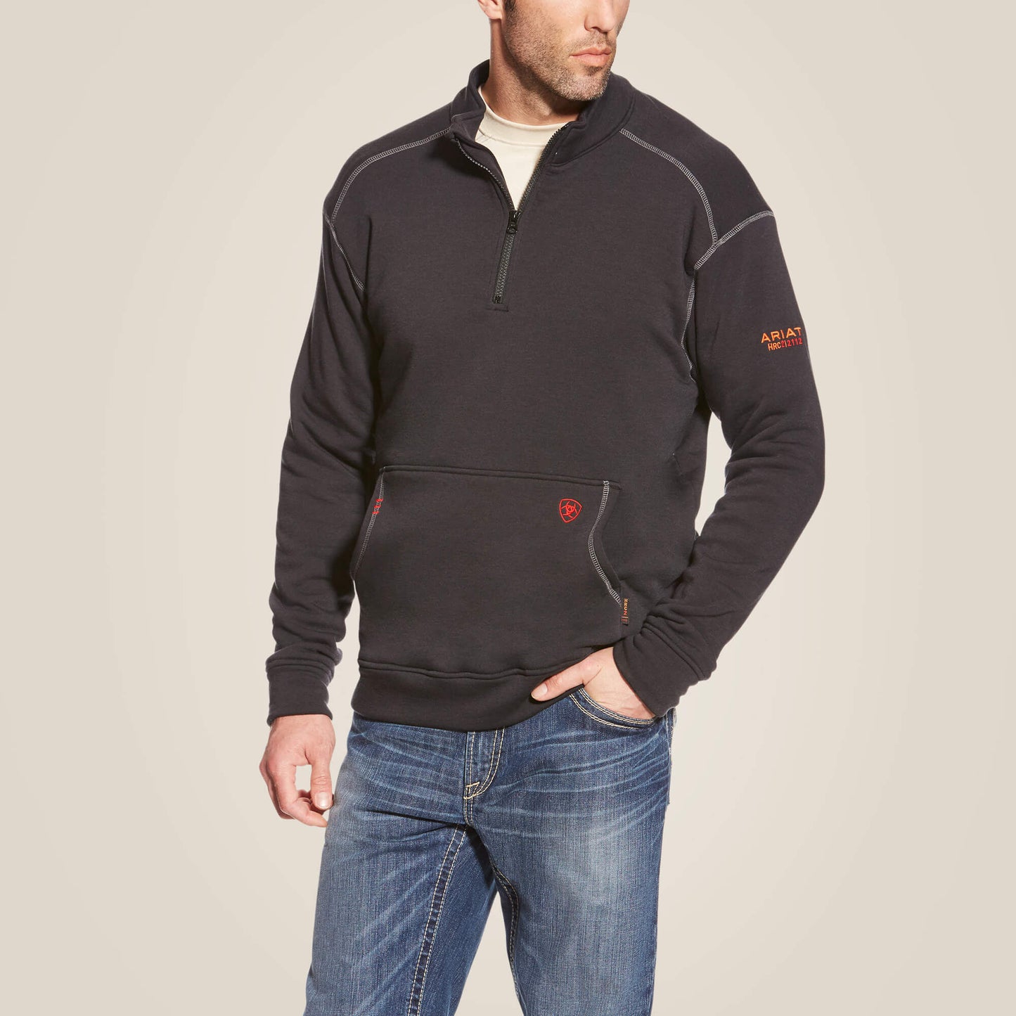 Ariat Website Store - FR Polartec Fleece 1/4 Zip Top