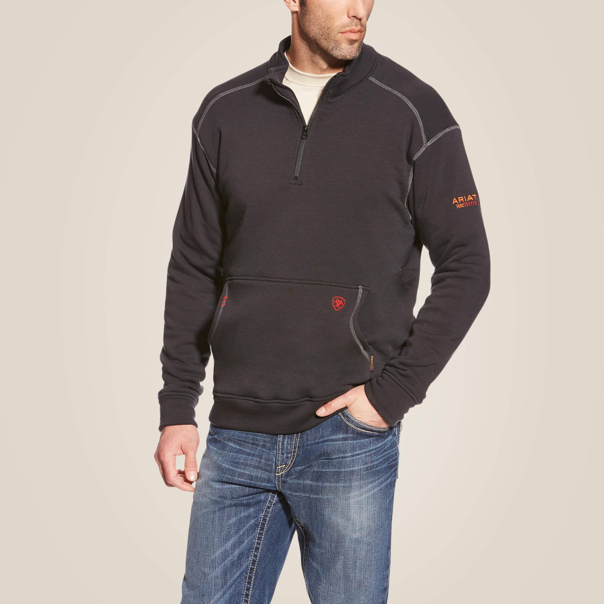 Ariat Website Store - FR Polartec Fleece 1/4 Zip Top