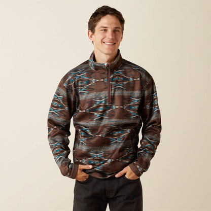Ariat US - Caldwell Logo 1/4 Zip Sweater