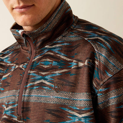Ariat US - Caldwell Logo 1/4 Zip Sweater