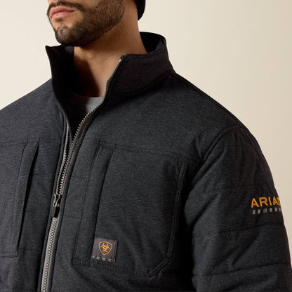 Ariat Online Shop - Rebar Valiant Stretch Canvas Water Resistant Insulated Jacket