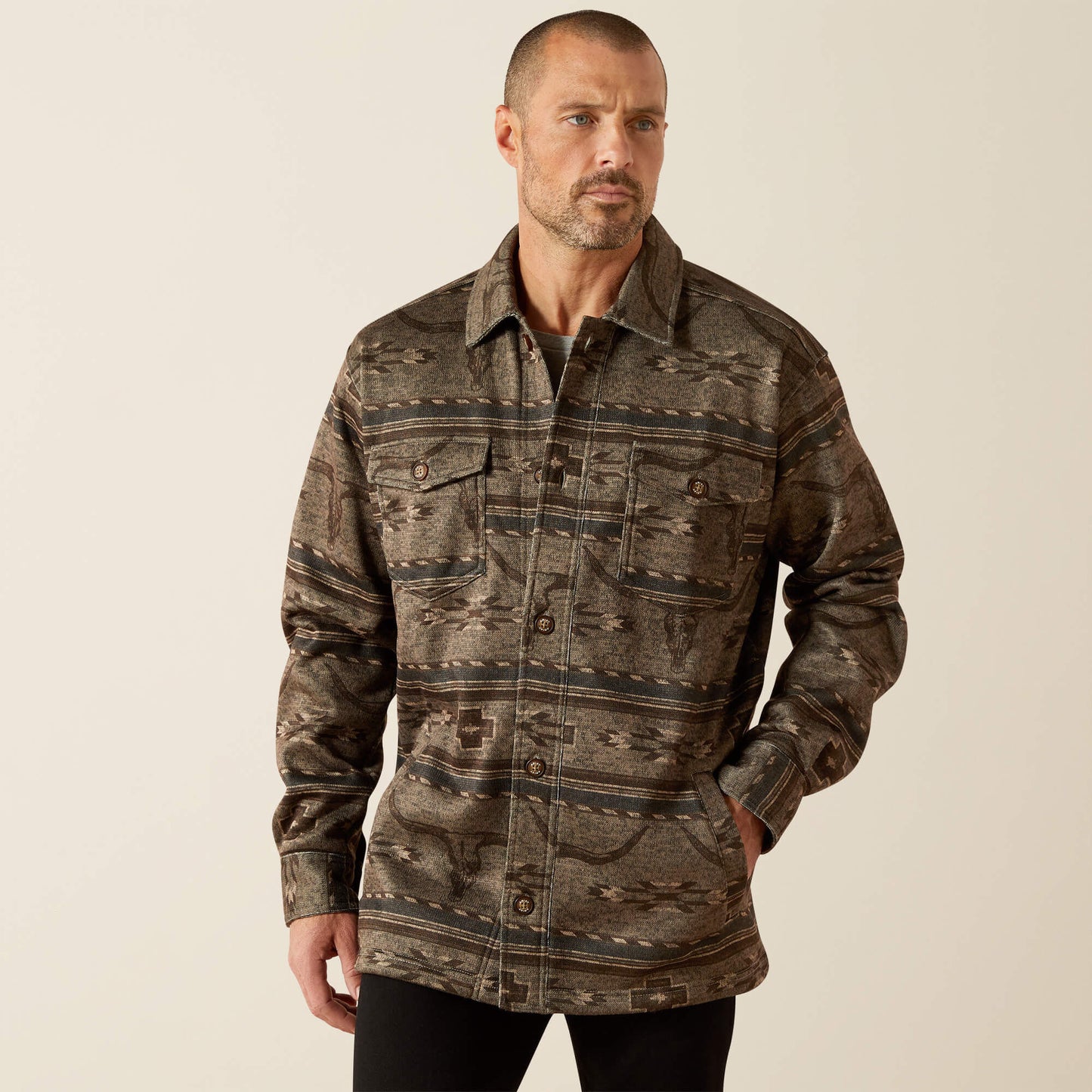 Ariat Online - Caldwell Printed Shirt Jacket