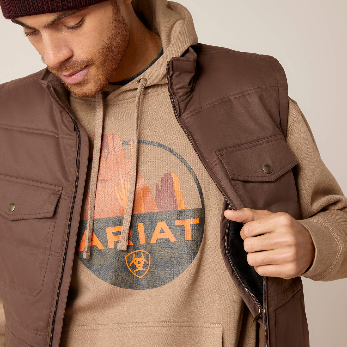 Ariat Online Shop - Grizzly 2.0 Canvas Conceal and Carry Vest