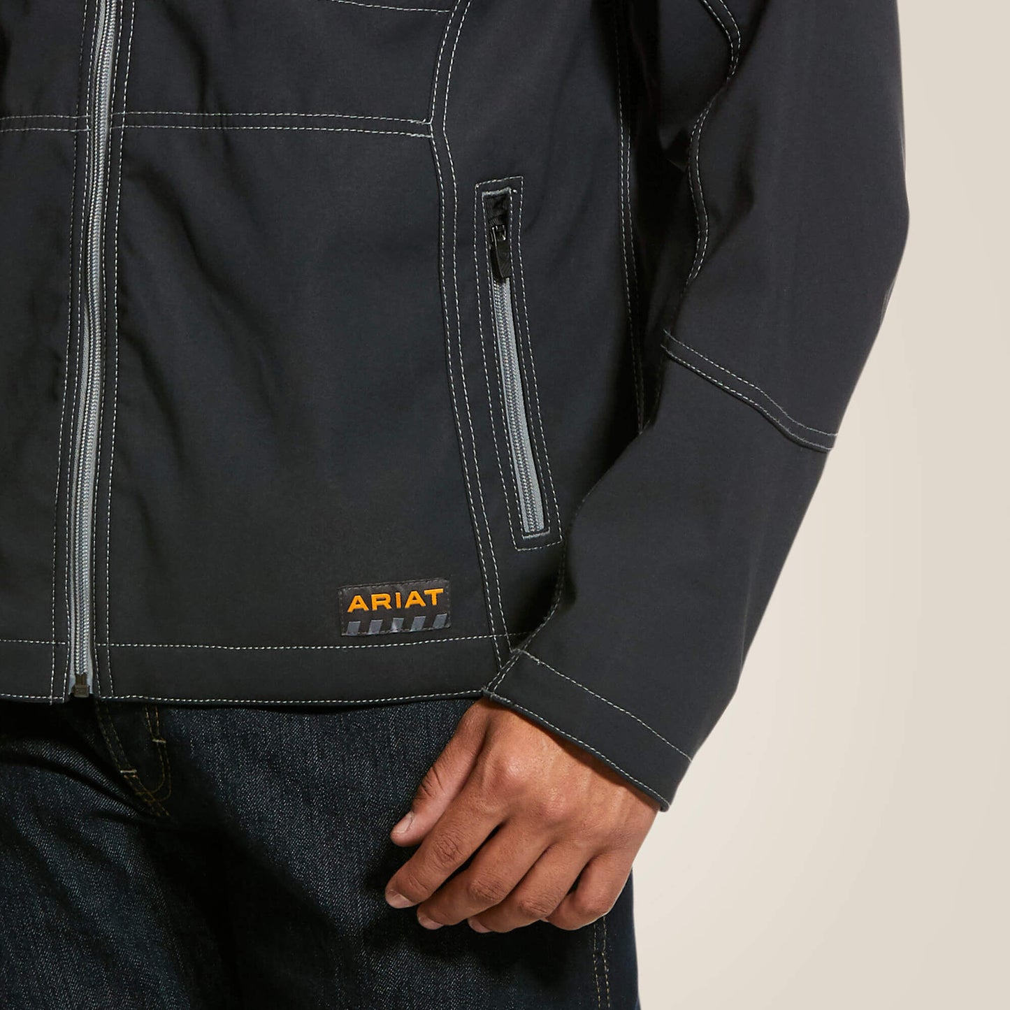 Ariat On Sale - Rebar Stretch Canvas Softshell Jacket