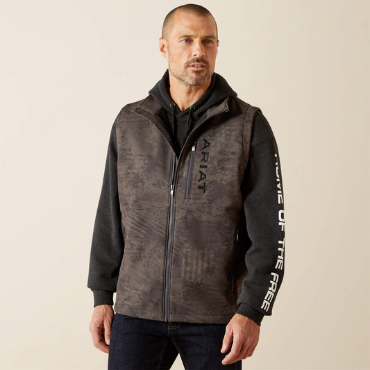 Ariat Website Store - Patriot Flag Softshell Vest