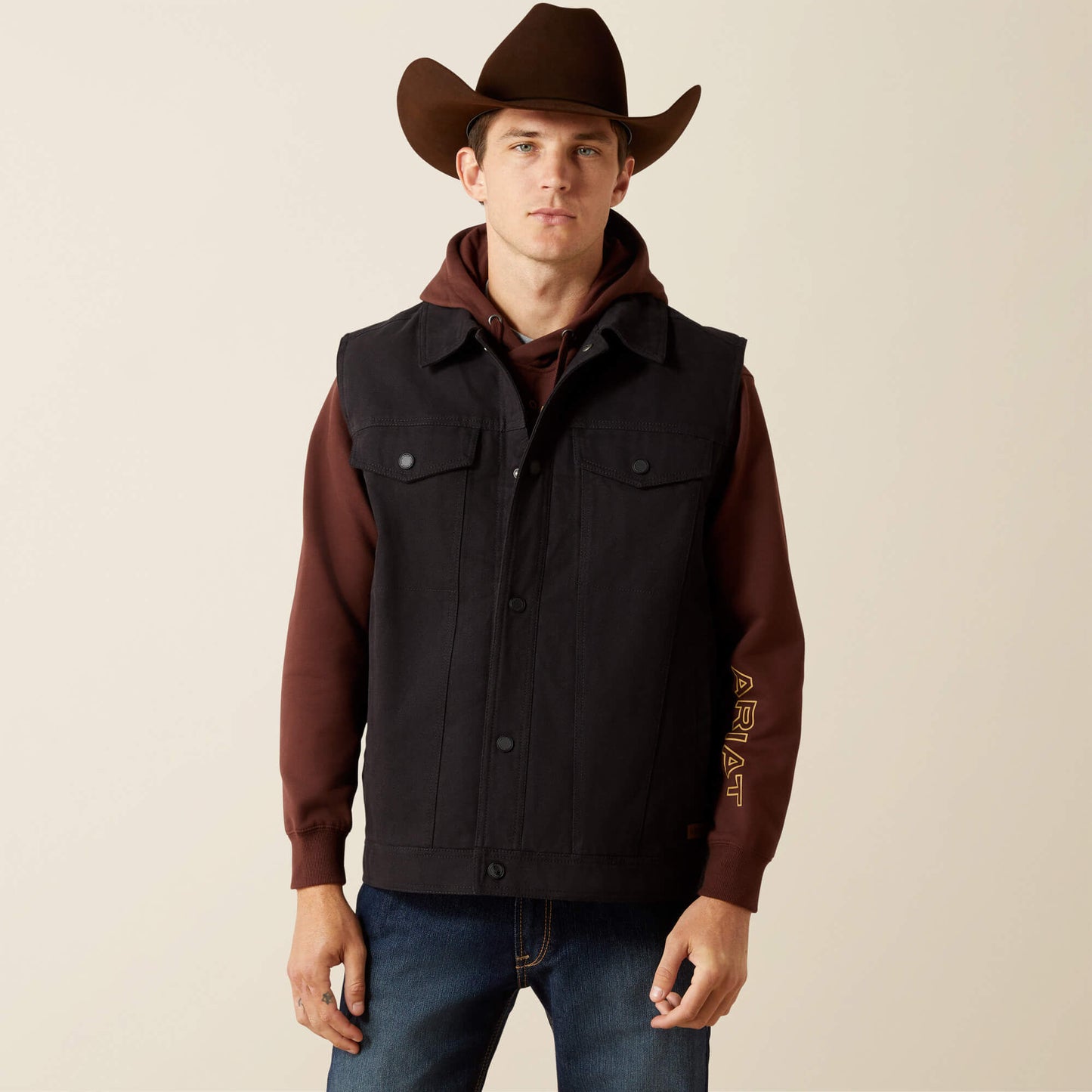 Ariat On Sale - Canvas Rancher Vest