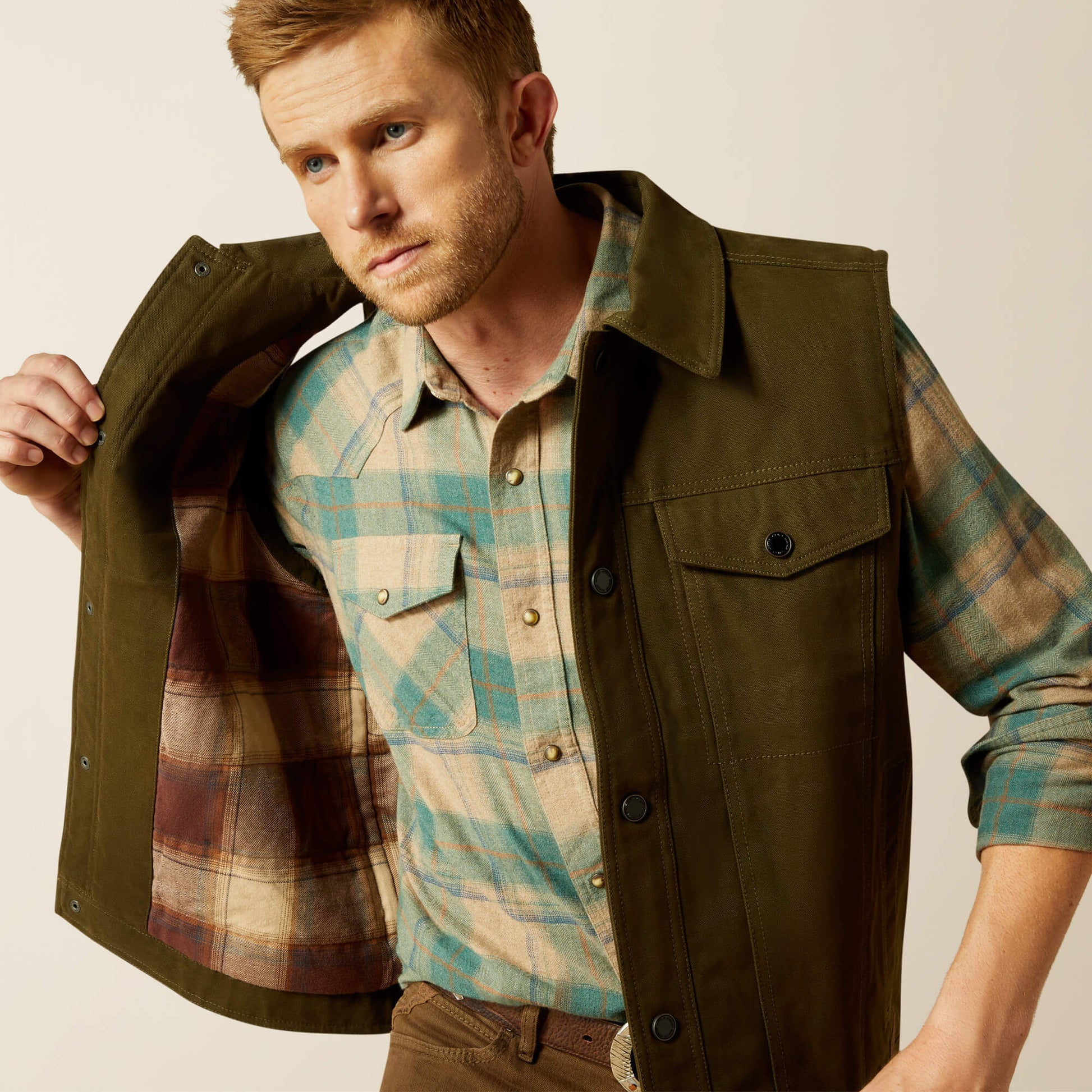 Ariat Outlet - Canvas Rancher Vest