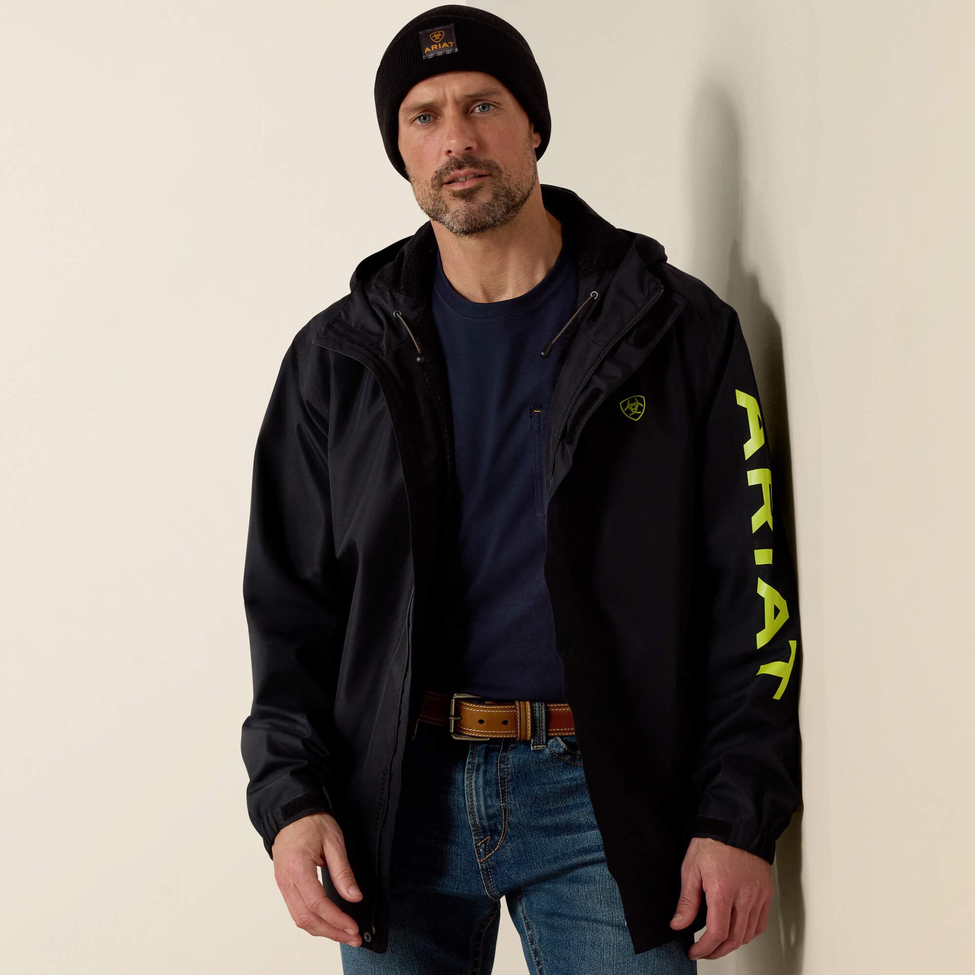 Ariat Website Store - Rebar Stormshell Logo Waterproof Jacket