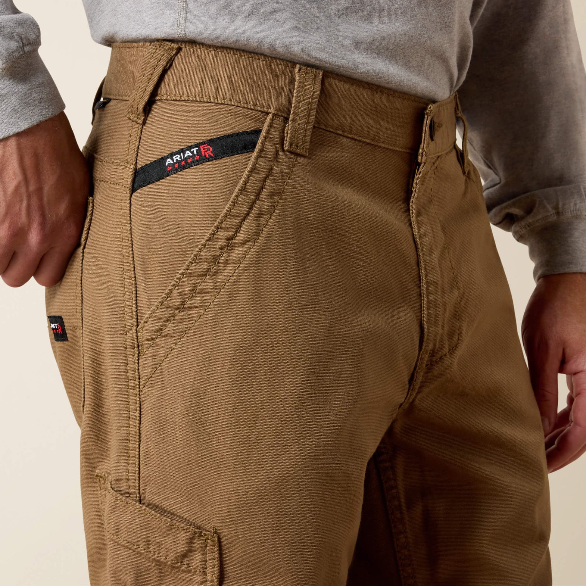 Ariat Outlet - FR M5 Stretch DuraLight Cordura® Canvas Stackable Straight Leg Pant