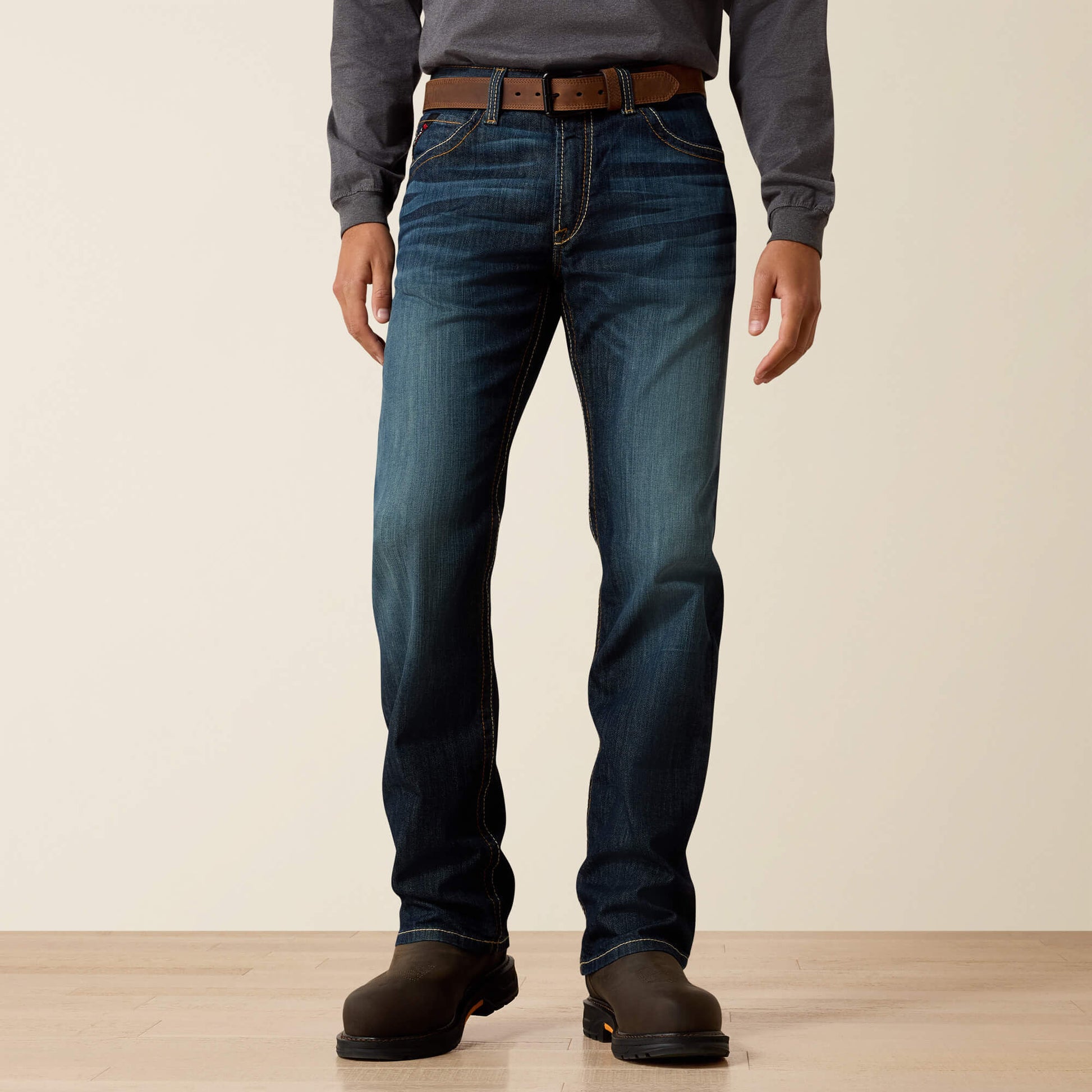 Ariat Online Shop - FR M4 Relaxed Stretch DuraLight Basic Boot Cut Jean