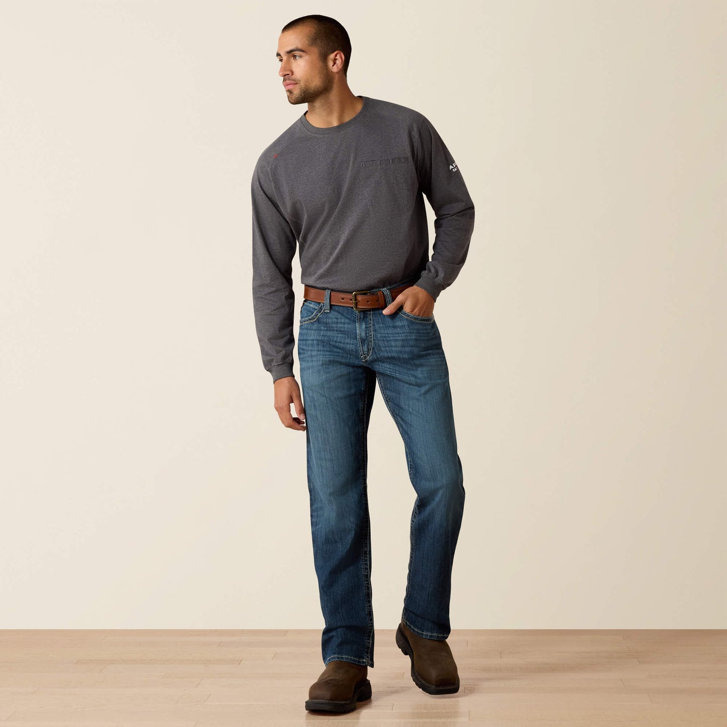 Ariat For Sale - FR M4 Relaxed Stretch DuraLight Boundary Boot Cut Jean