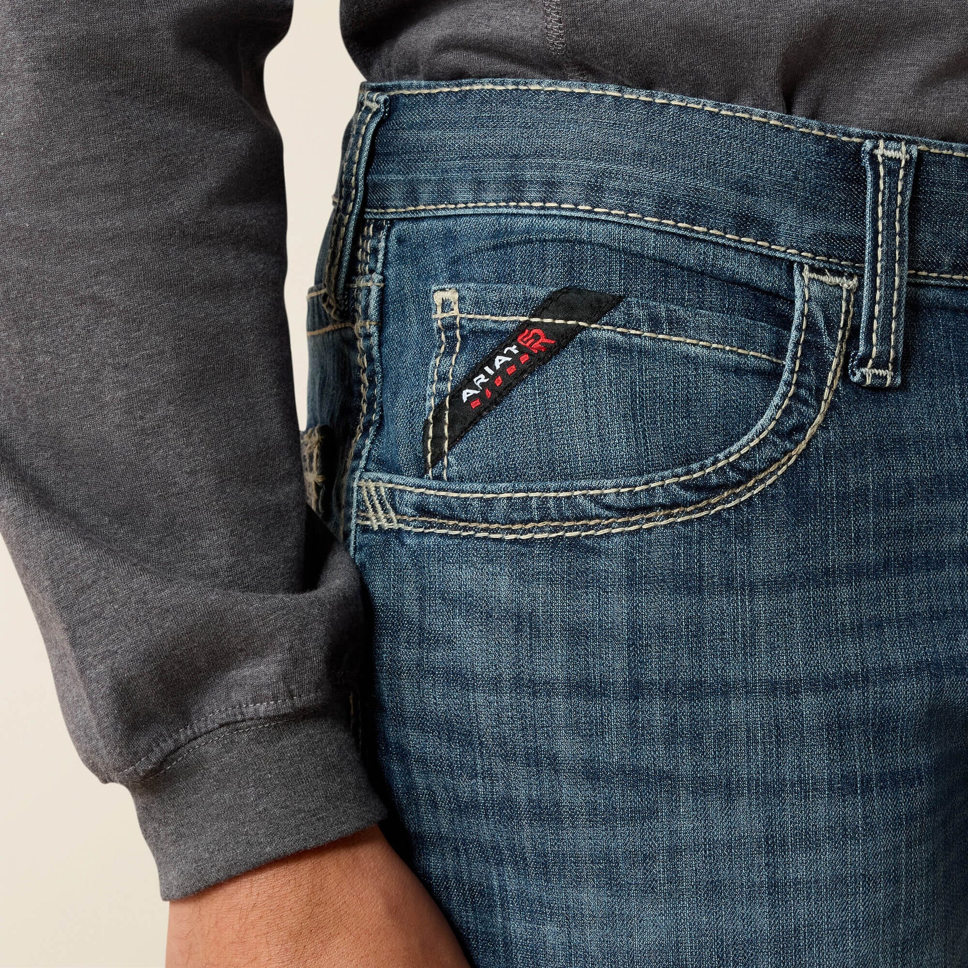 Ariat For Sale - FR M4 Relaxed Stretch DuraLight Boundary Boot Cut Jean