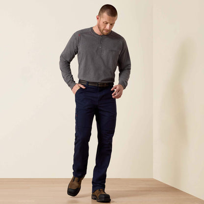 Ariat Online - FR M5 Stretch DuraLight Cordura® Canvas Stackable Straight Leg Pant