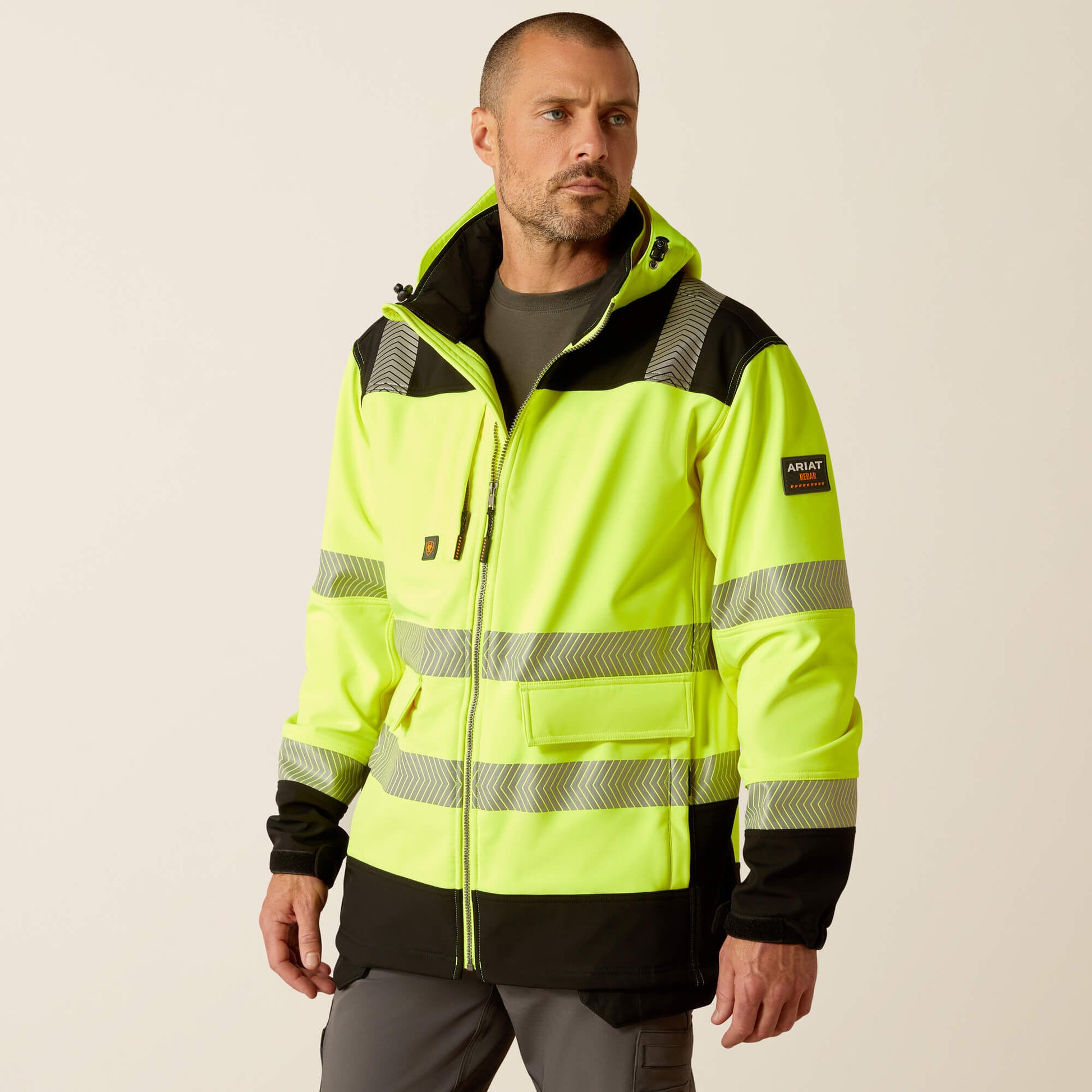Ariat On Sale - Rebar Hi-Vis Softshell Jacket