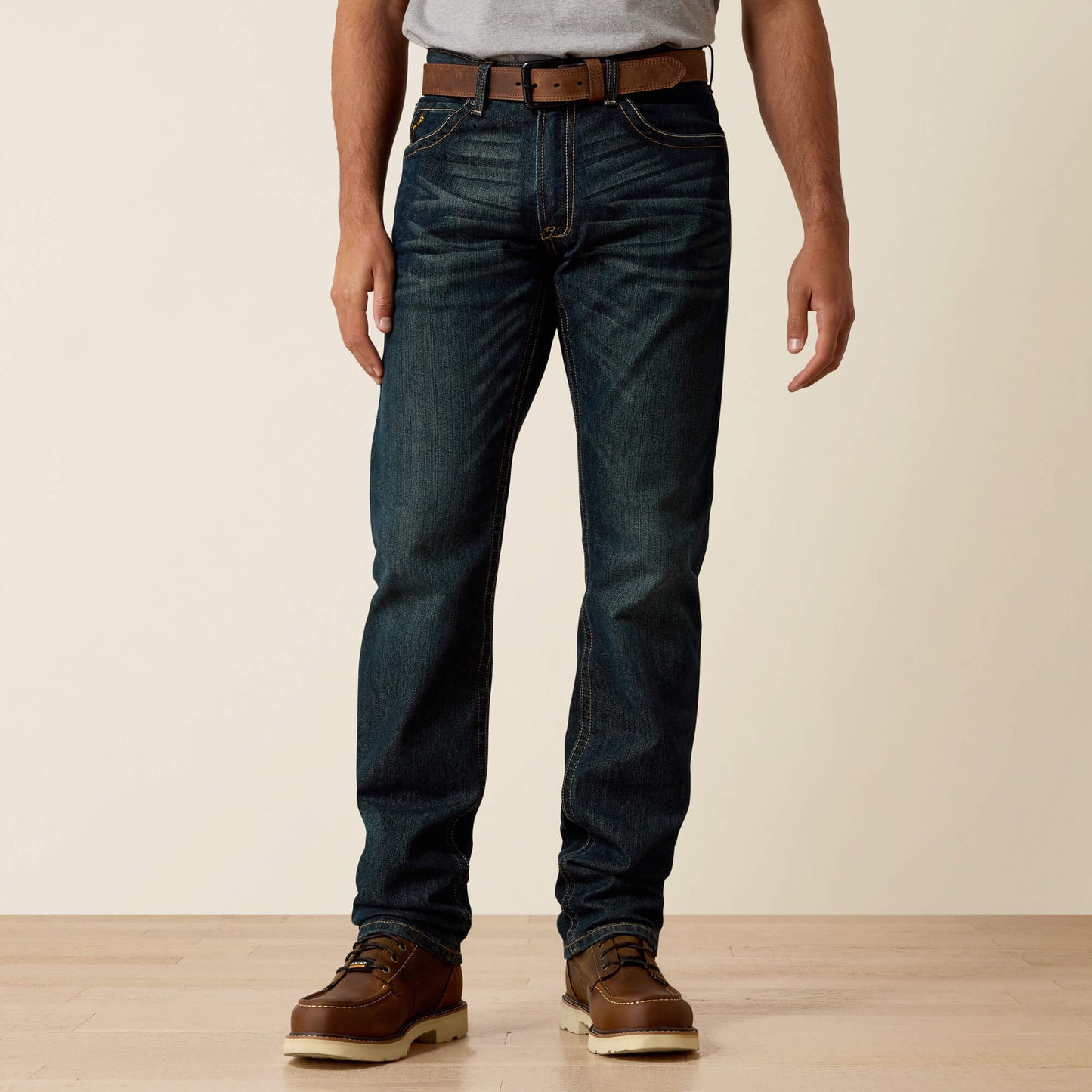 Ariat Online Shop - Rebar M4 Relaxed DuraStretch Edge Stackable Straight Leg Jean
