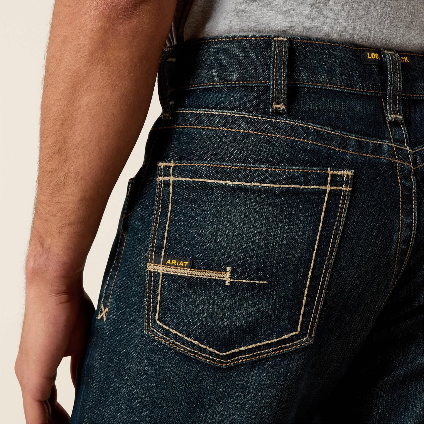 Ariat Online Shop - Rebar M4 Relaxed DuraStretch Edge Stackable Straight Leg Jean