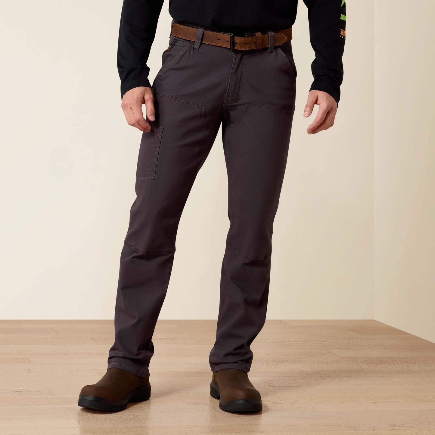 Ariat US - Rebar M4 Low Rise DuraStretch Made Tough Double Front Stackable Straight Leg Pant