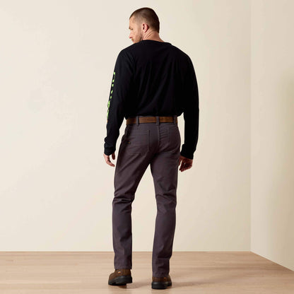 Ariat US - Rebar M4 Low Rise DuraStretch Made Tough Double Front Stackable Straight Leg Pant
