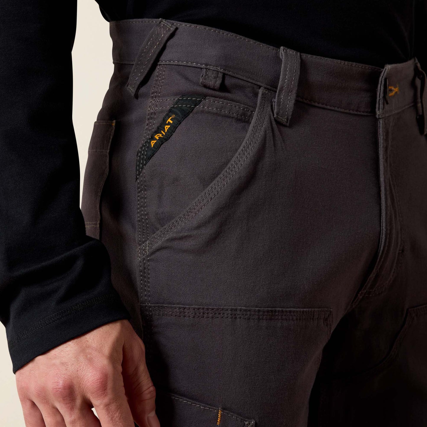 Ariat US - Rebar M4 Low Rise DuraStretch Made Tough Double Front Stackable Straight Leg Pant