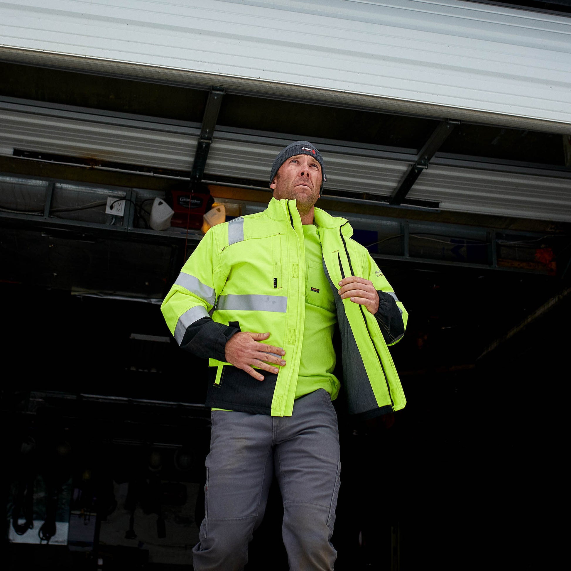 Ariat On Sale - FR Hi-Vis Waterproof Insulated Jacket