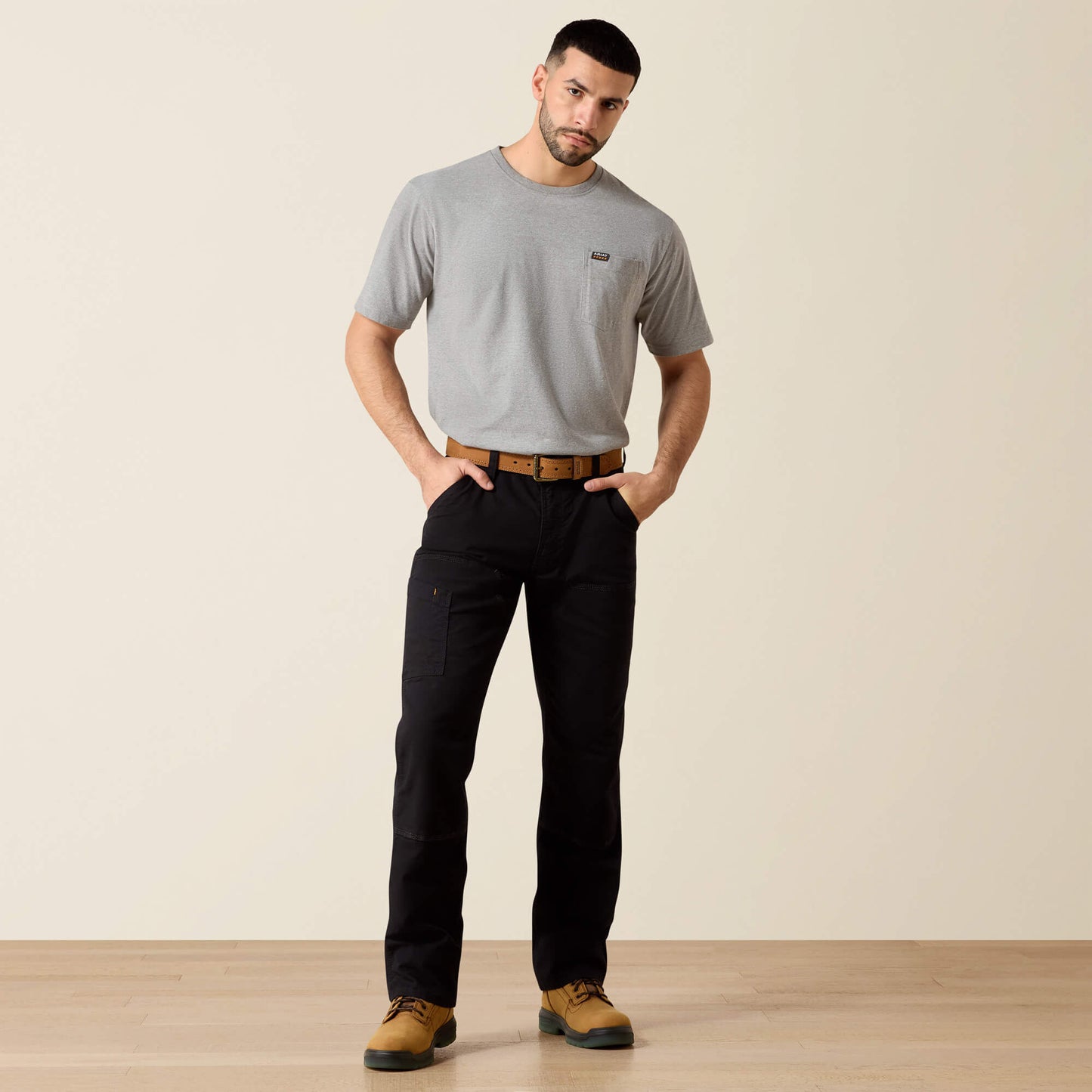 Ariat For Sale - Rebar M4 Low Rise DuraStretch Made Tough Double Front Stackable Straight Leg Pant