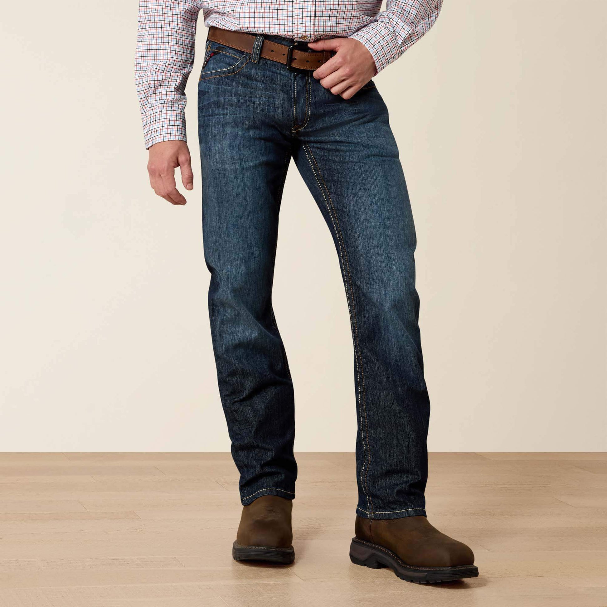 Ariat Online - FR M5 Straight DuraLight Stretch Basic Straight Leg Jean