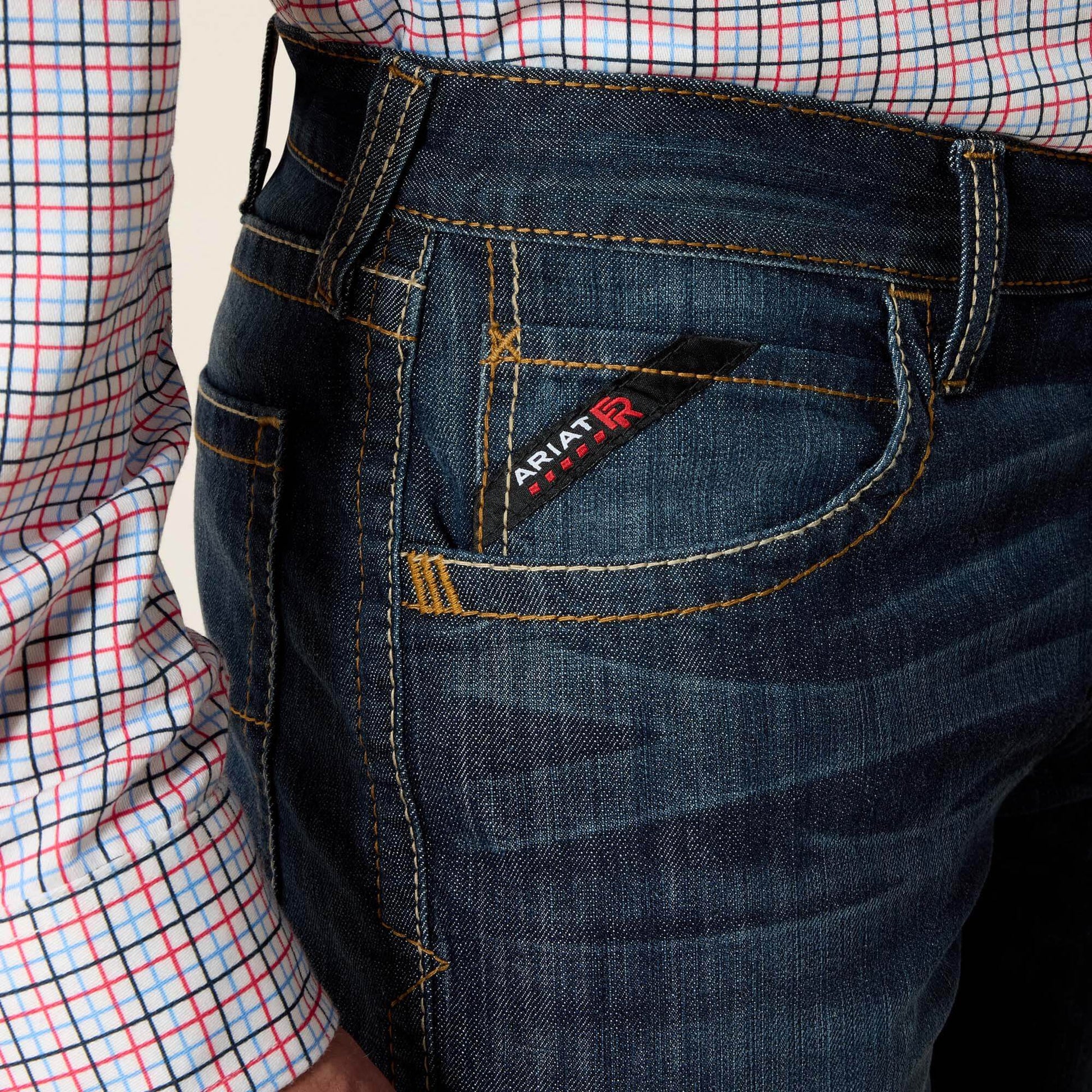 Ariat Online - FR M5 Straight DuraLight Stretch Basic Straight Leg Jean