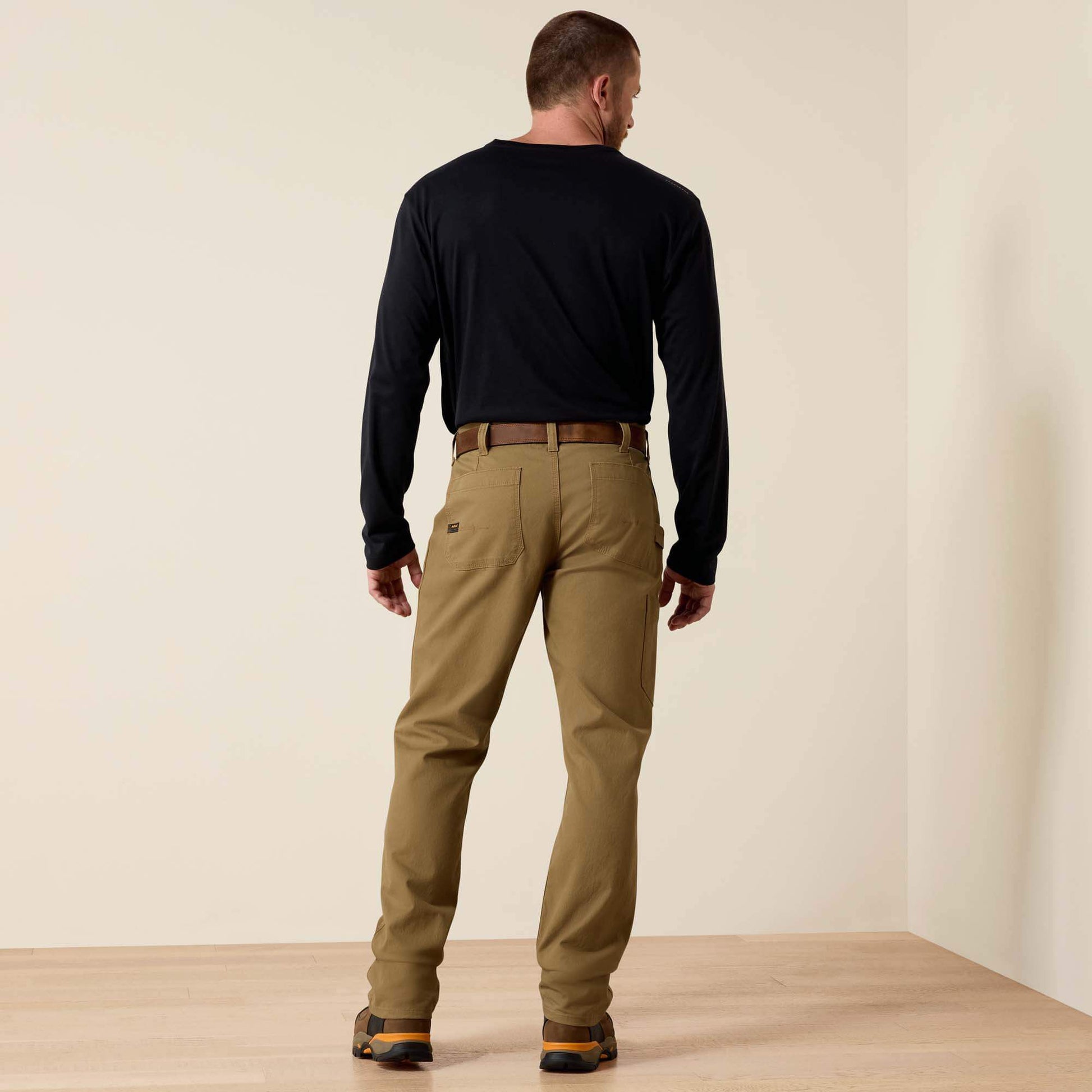 Ariat Online Shop - Rebar M4 Low Rise DuraStretch Made Tough Double Front Stackable Straight Leg Pant