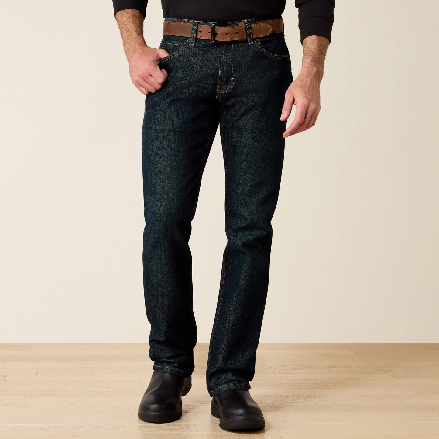 Ariat Online Shop - Rebar M7 Slim DuraStretch Basic Stackable Straight Leg Jean