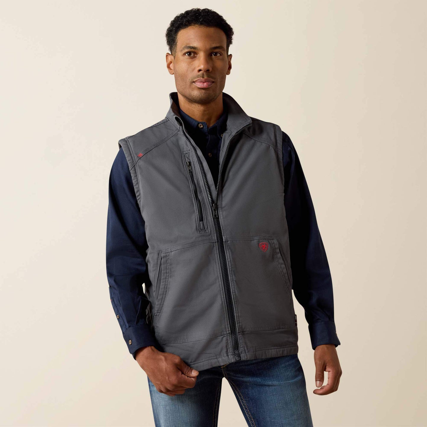 Ariat Online Shop - FR DuraLight Cordura Canvas Vest