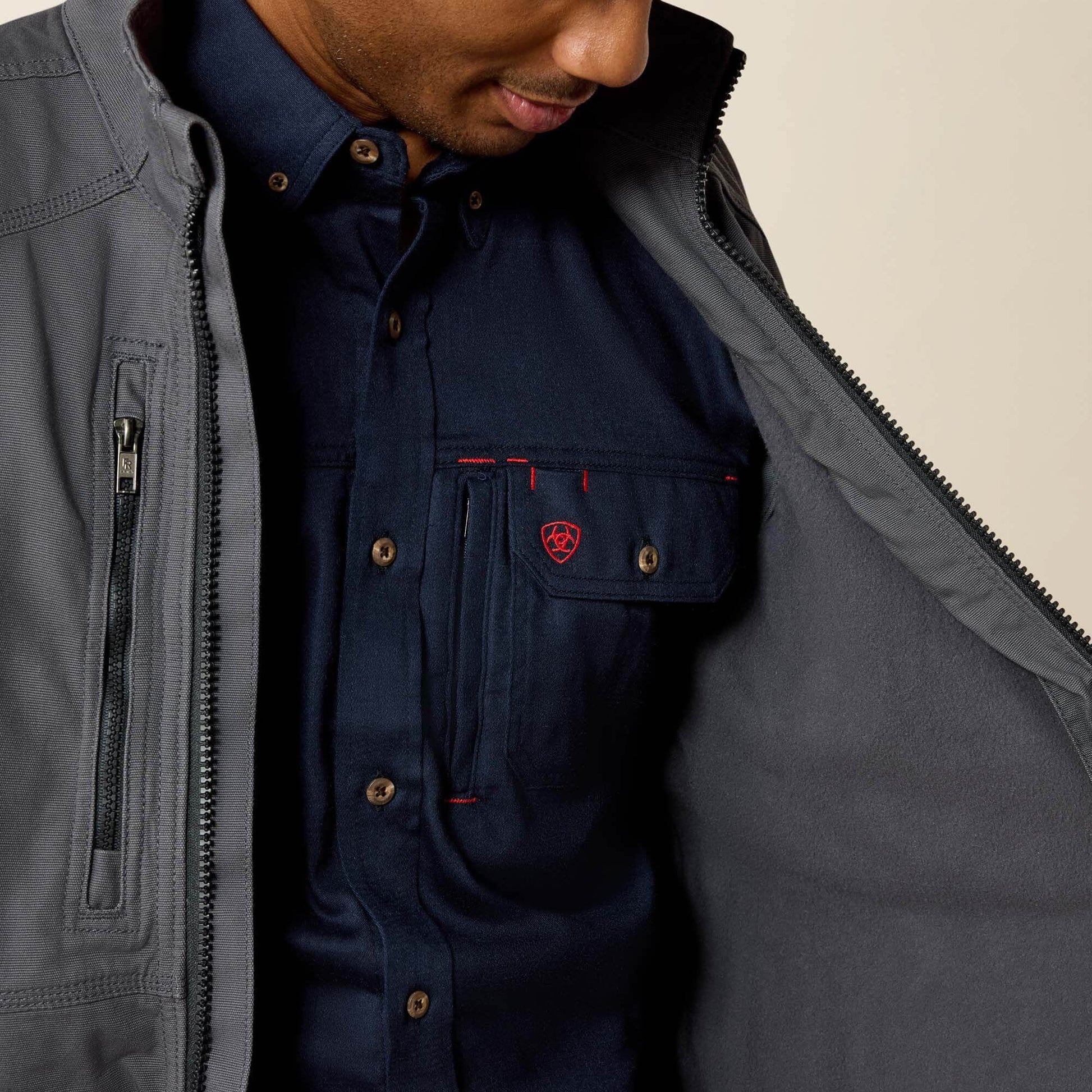 Ariat Online Shop - FR DuraLight Cordura Canvas Vest