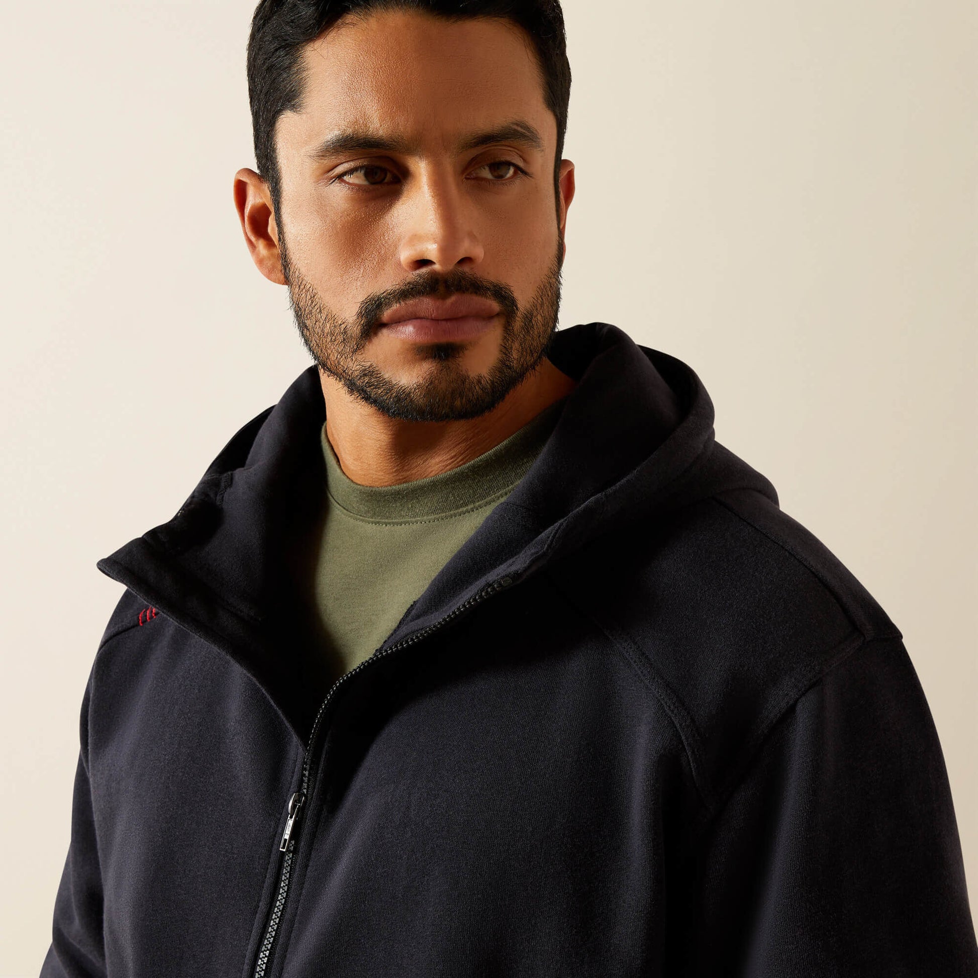 Ariat US - FR DuraStretch Heavyweight Fleece Full Zip Hoodie