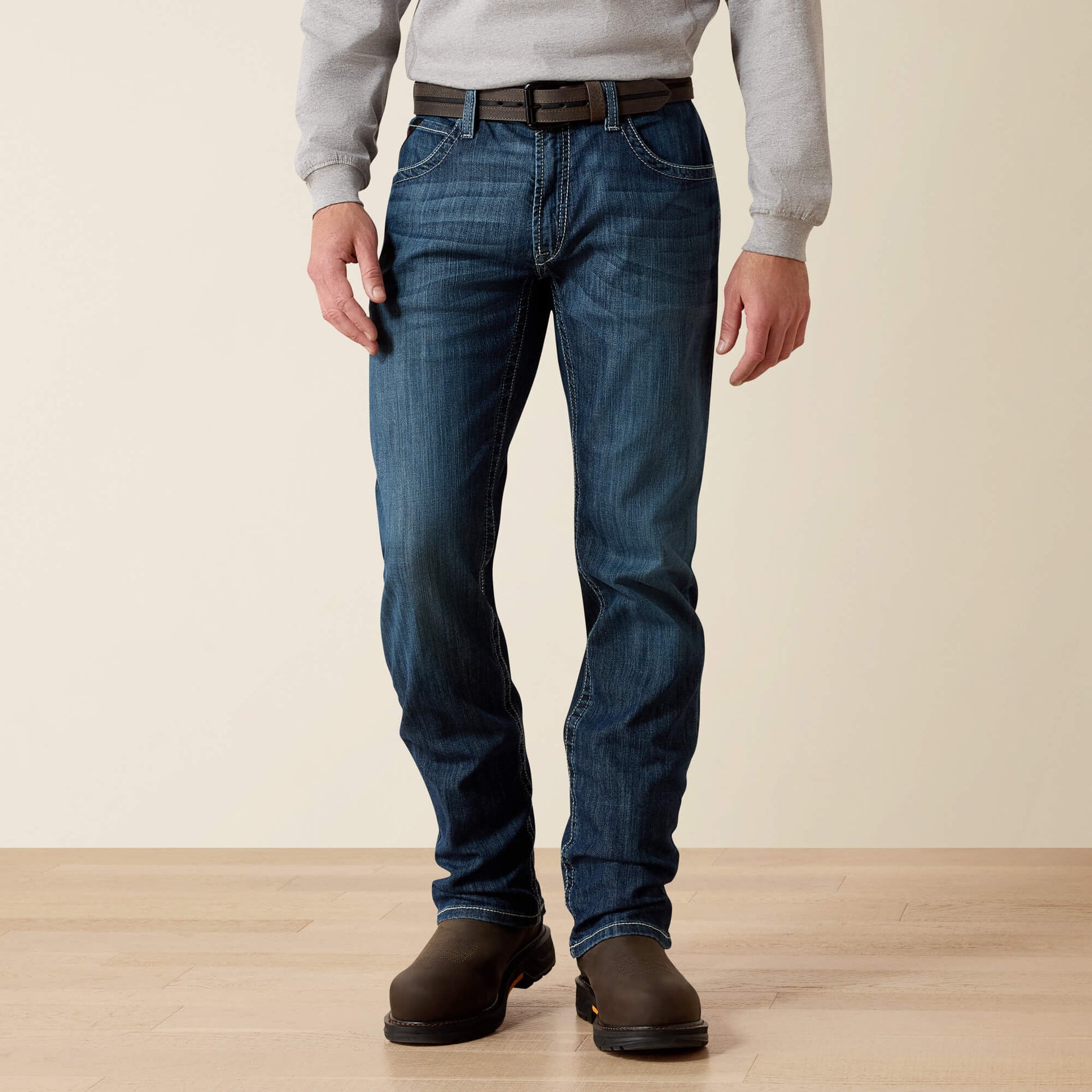 Ariat On Sale - FR M5 Straight DuraLight Stretch Coltrane Straight Leg Jean