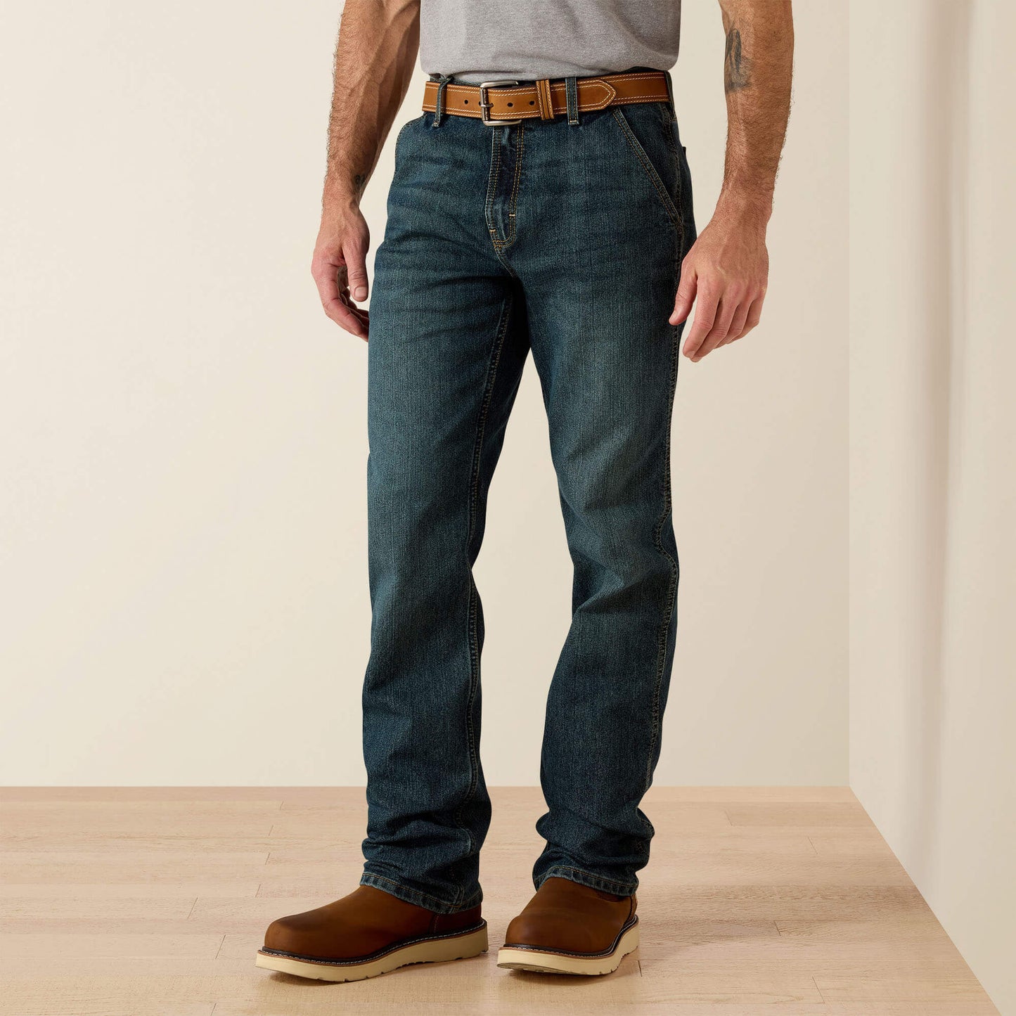 Ariat Website Store - Rebar M7 Slim DuraStretch Workhorse Straight Leg Jean