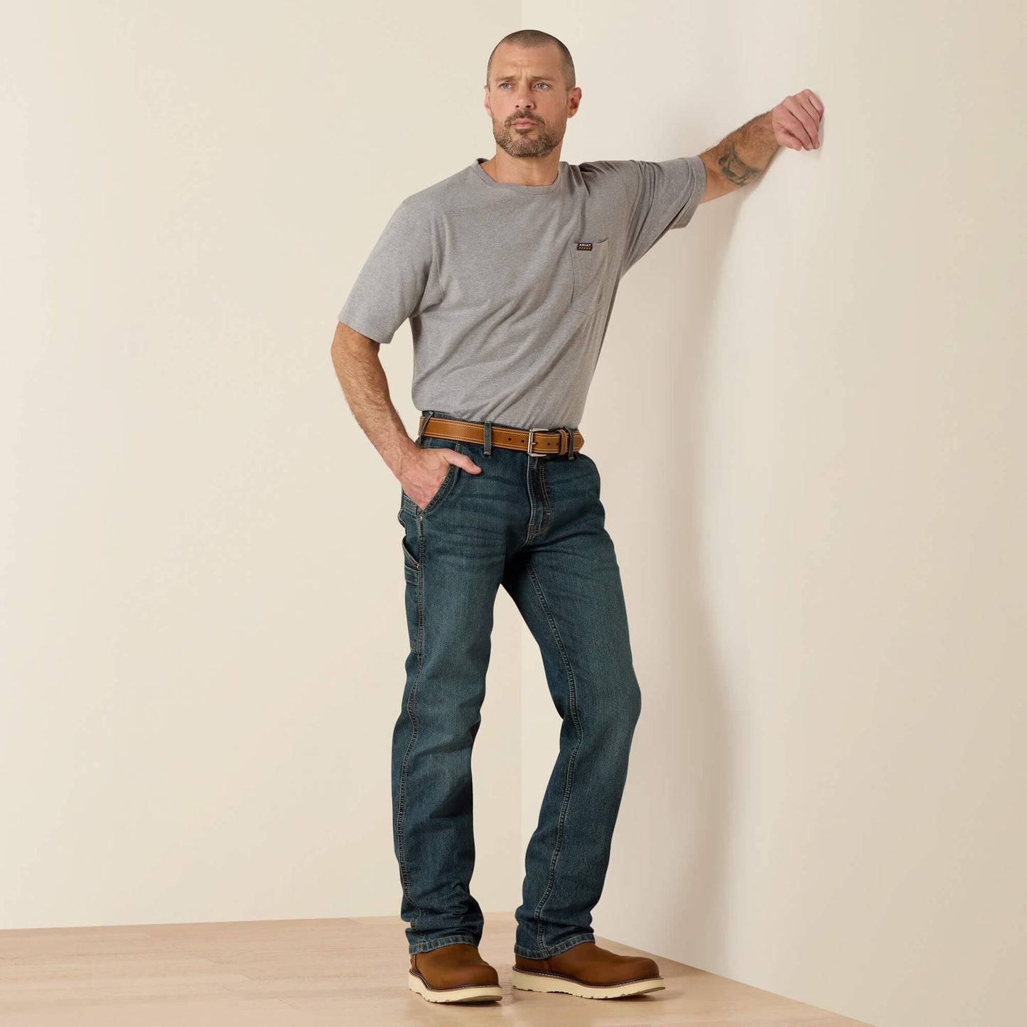 Ariat Website Store - Rebar M7 Slim DuraStretch Workhorse Straight Leg Jean