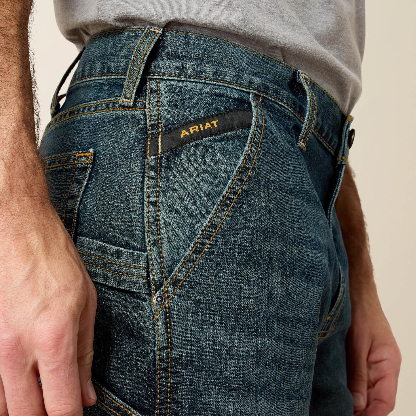 Ariat Website Store - Rebar M7 Slim DuraStretch Workhorse Straight Leg Jean