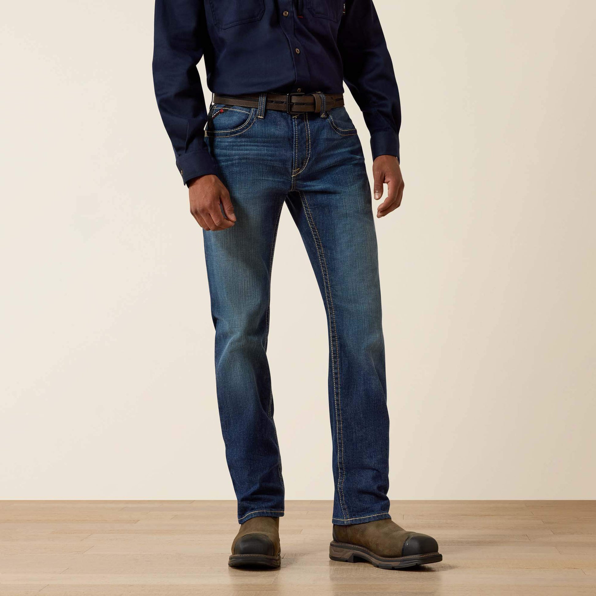 Ariat On Sale - FR M5 Straight DuraStretch Truckee Stackable Straight Leg Jean