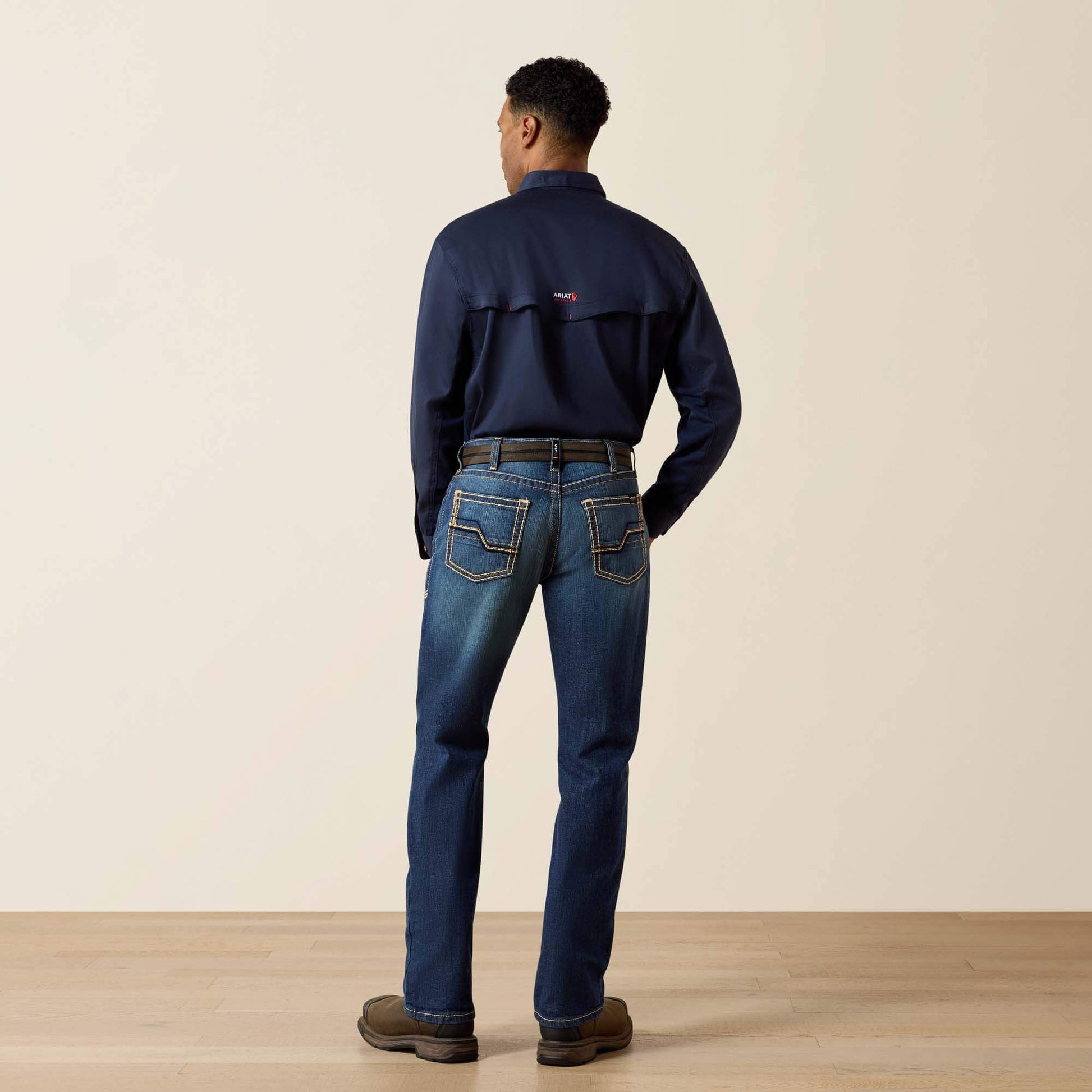 Ariat On Sale - FR M5 Straight DuraStretch Truckee Stackable Straight Leg Jean