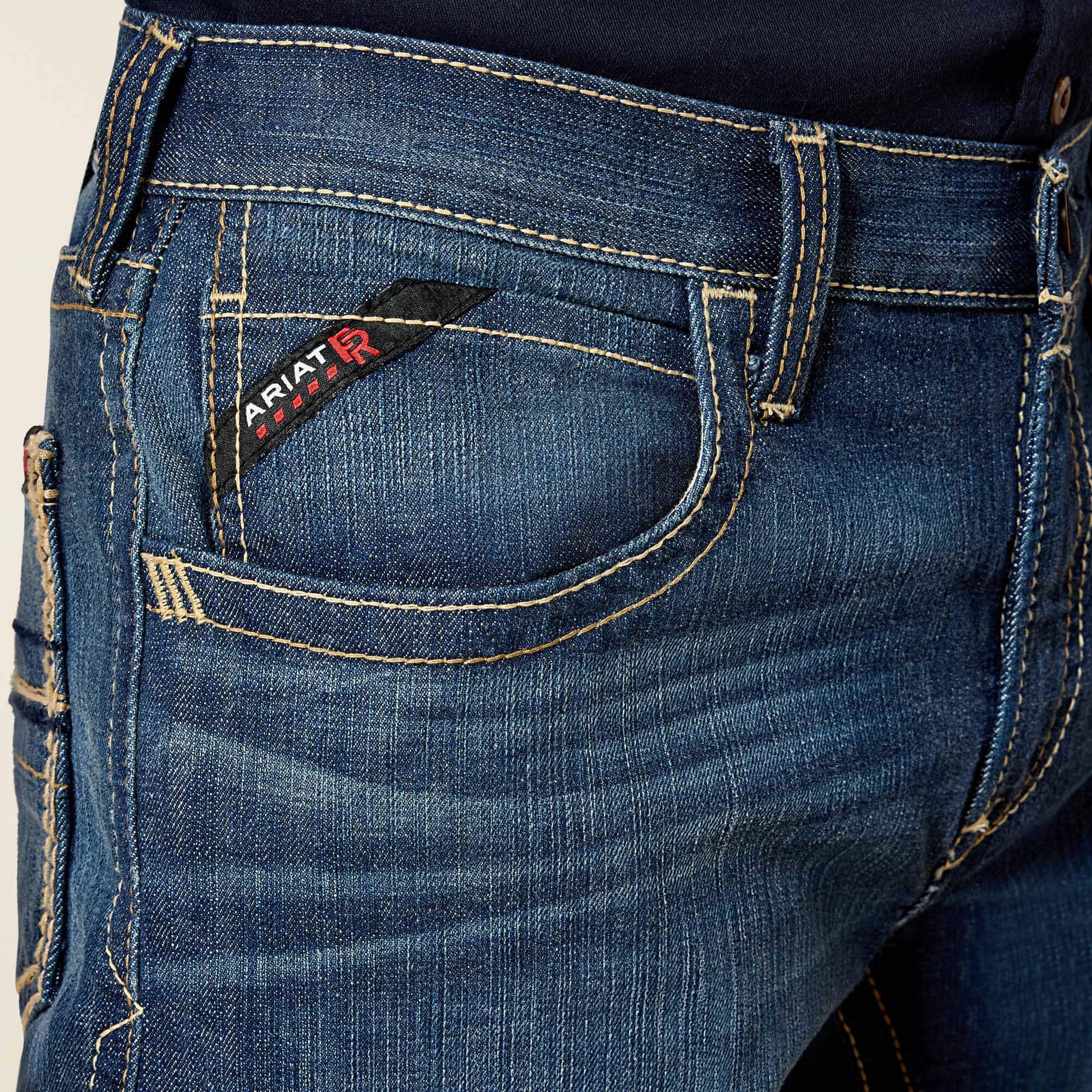 Ariat On Sale - FR M5 Straight DuraStretch Truckee Stackable Straight Leg Jean