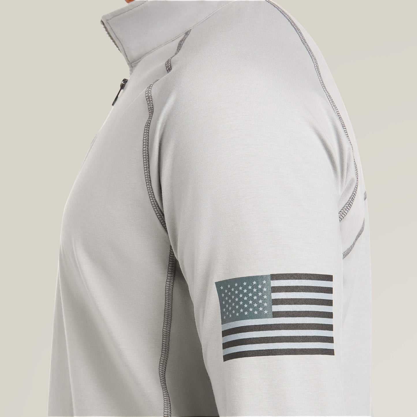 Ariat US - FR Combat Stretch Patriot 1/4 Zip Work Shirt