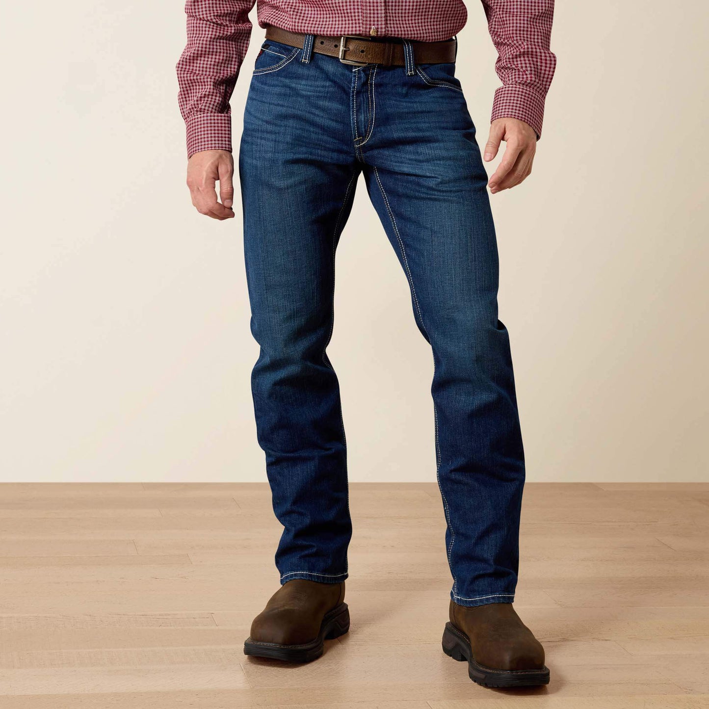 Ariat Online - FR M4 Relaxed DuraStretch Lineup Stackable Straight Leg Jean
