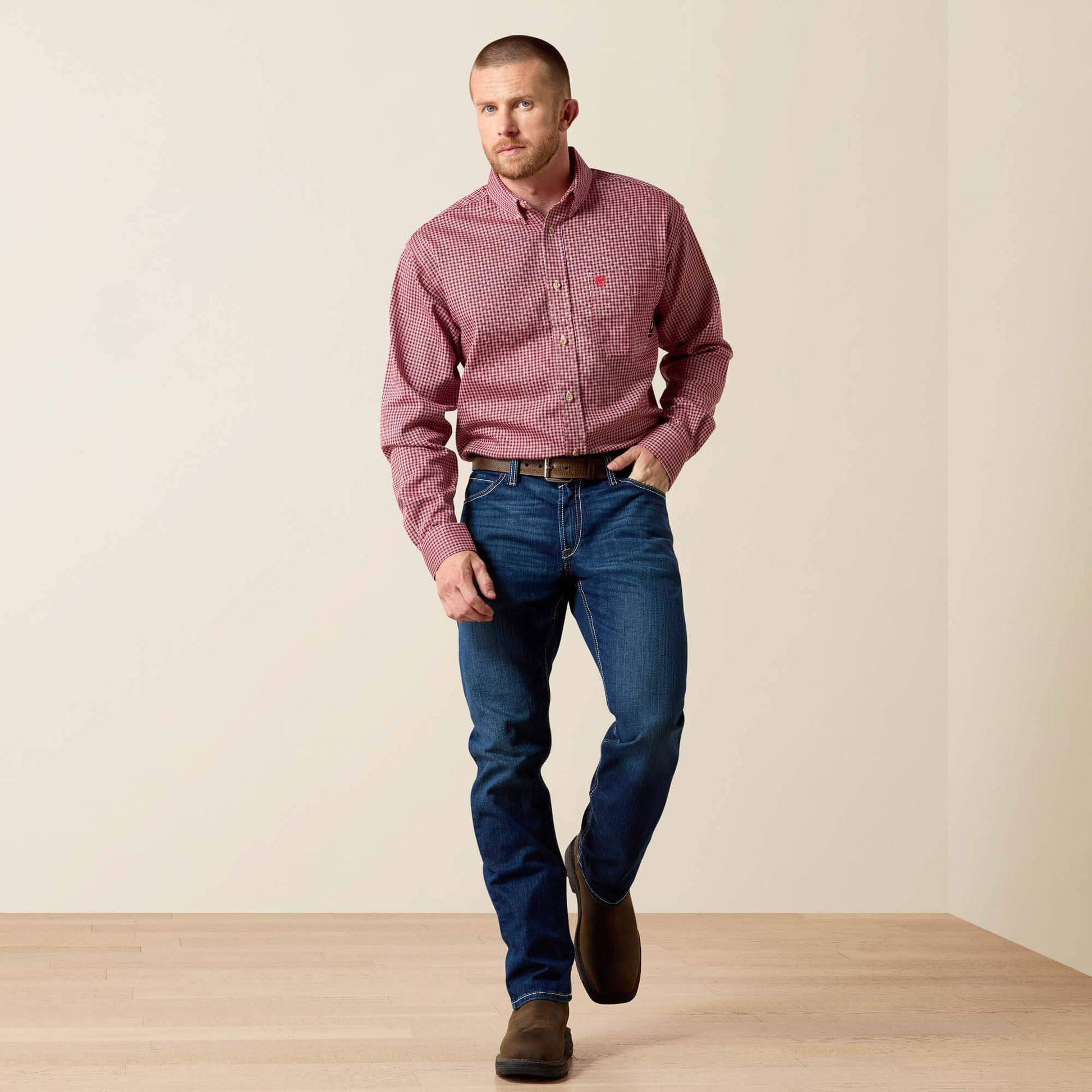 Ariat Online - FR M4 Relaxed DuraStretch Lineup Stackable Straight Leg Jean