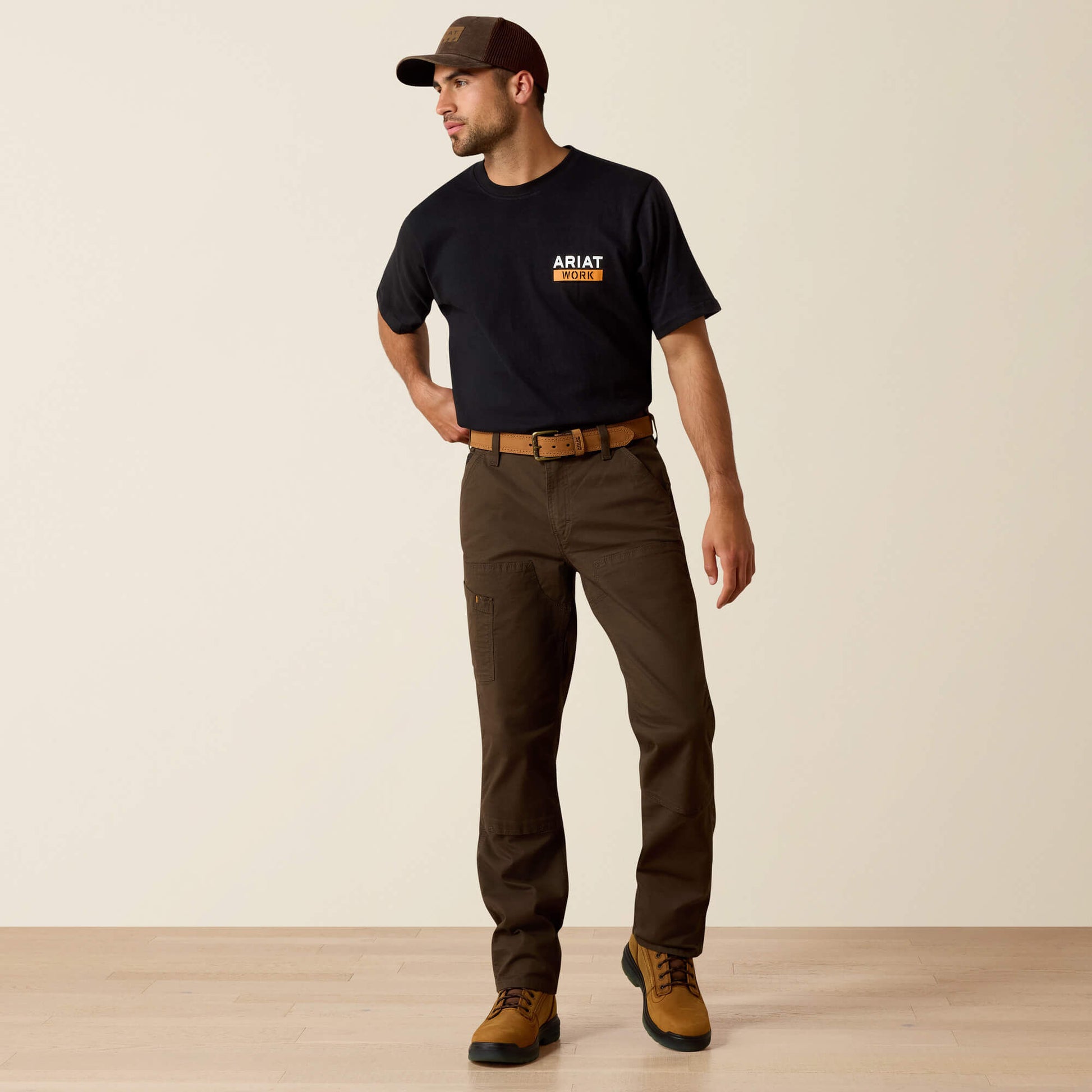 Ariat Website Store - Rebar M4 Low Rise DuraStretch Made Tough Double Front Stackable Straight Leg Pant