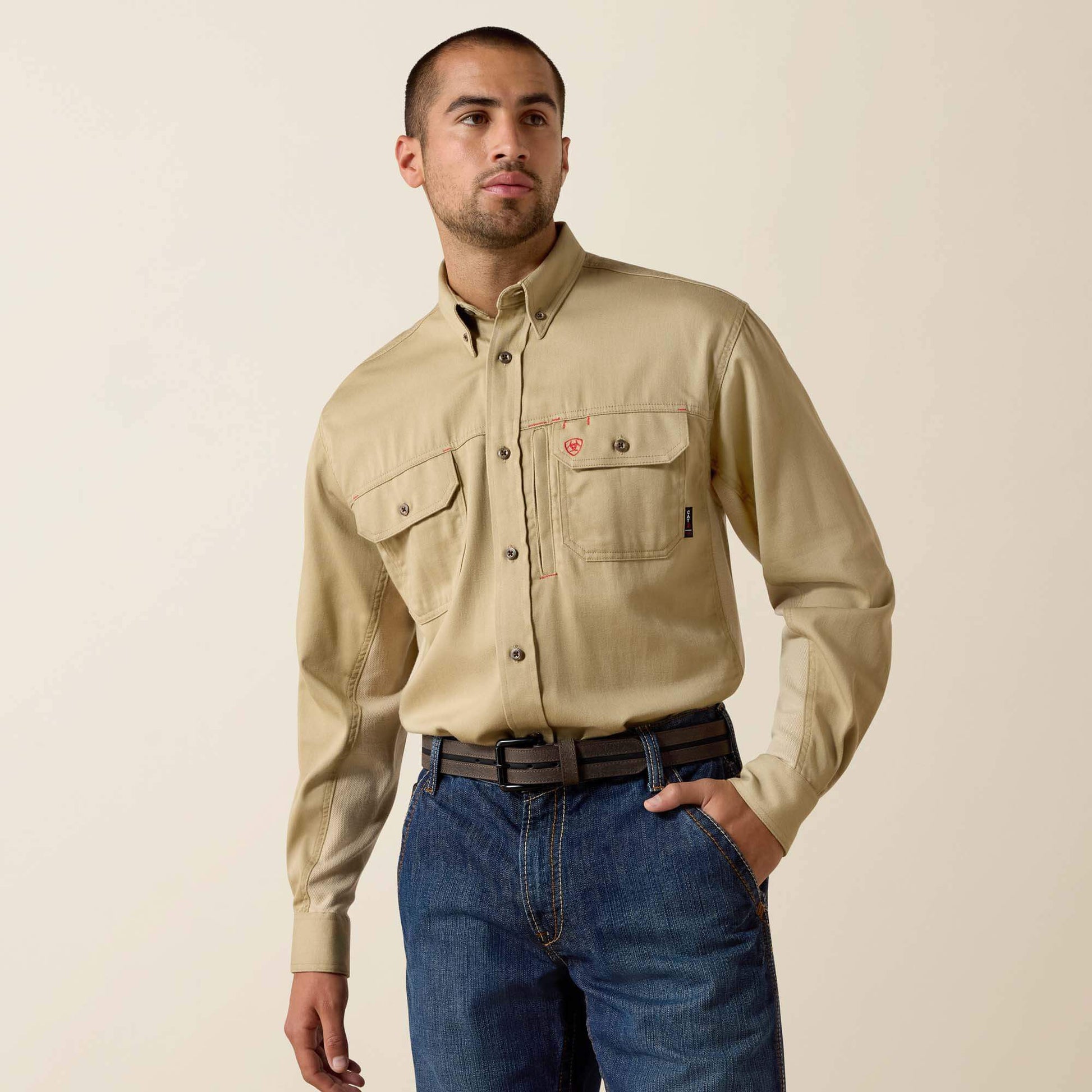 Ariat On Sale - FR Solid Vent Work Shirt