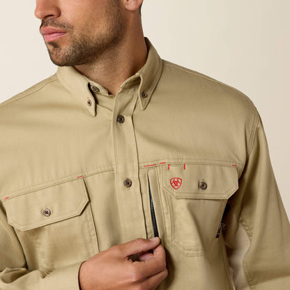 Ariat On Sale - FR Solid Vent Work Shirt