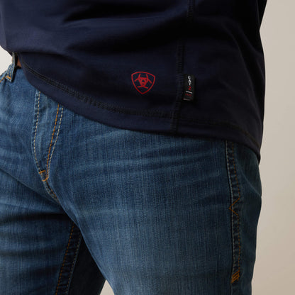 Ariat Sale - FR Combat Stretch Patriot 1/4 Zip Work Shirt