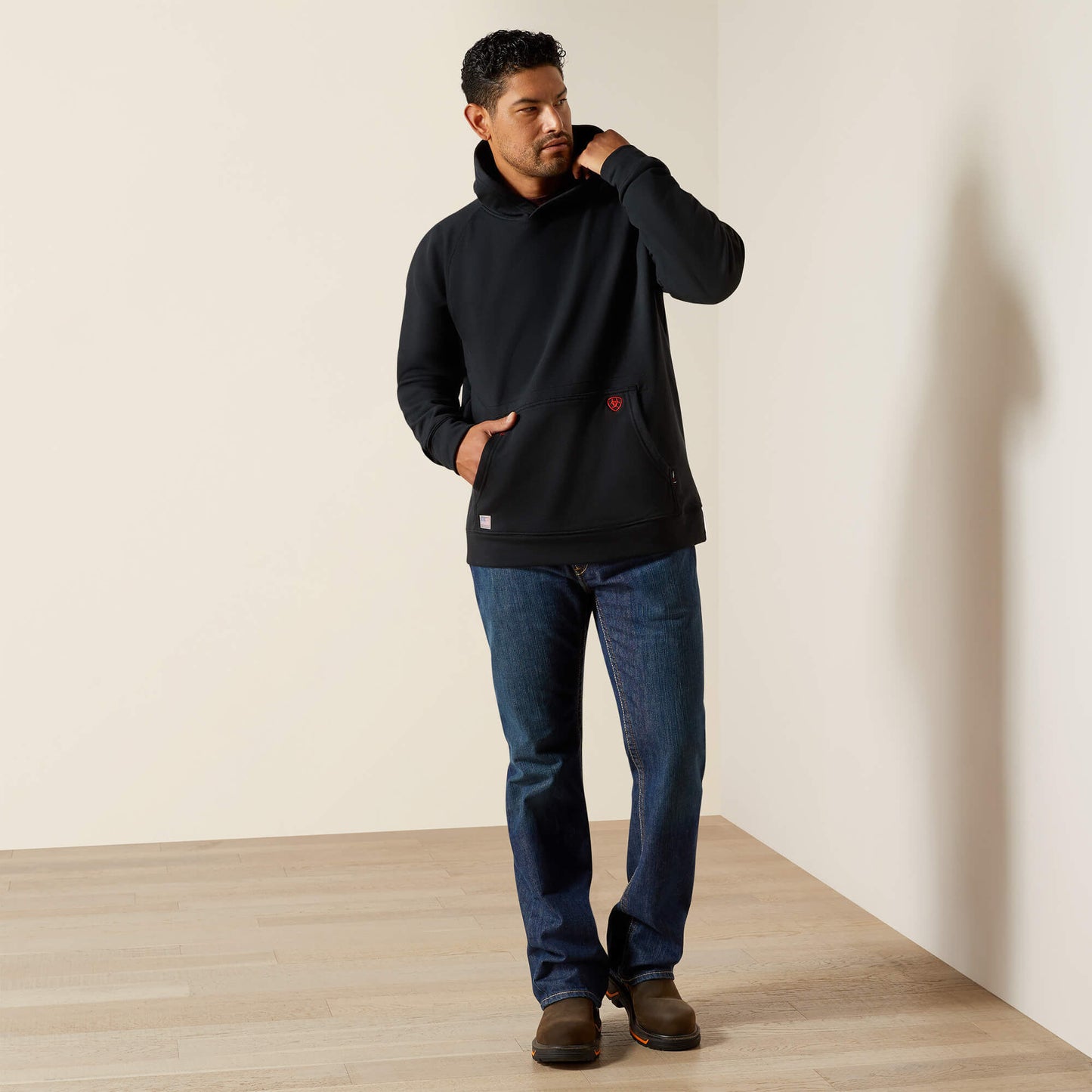 Ariat US - FR DuraStretch Hard Head Full Zip Hoodie